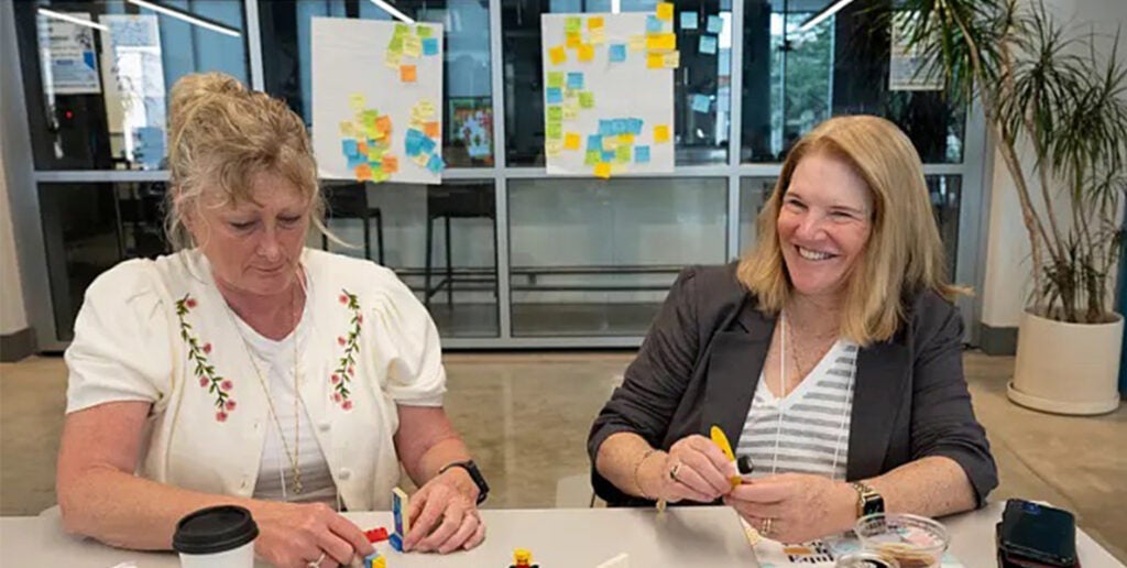 2026 Nurse Innovation Fellow_Karin Skeen and Mary Coffey_Photo by Edward Savaria