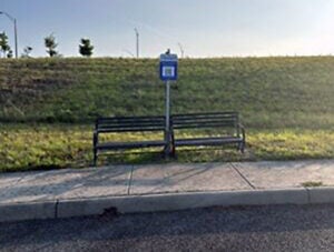 new bus stop