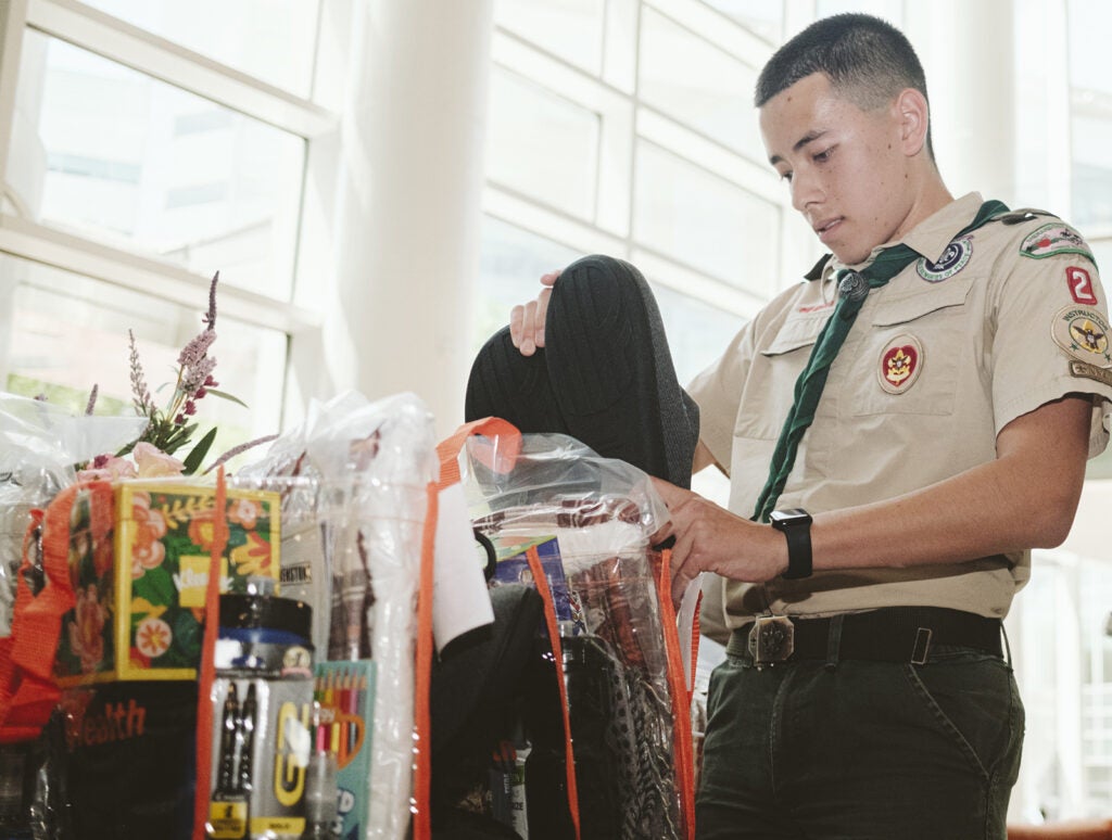 Eagle-Scout-Donation_UVA-Health
