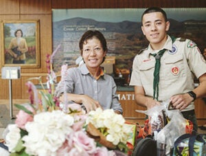 Eagle Scout donation