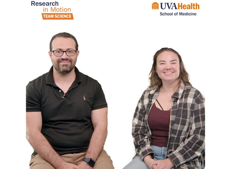 Ahmad Jomaa, PhD, and Sara Zdancewicz, PhD Student