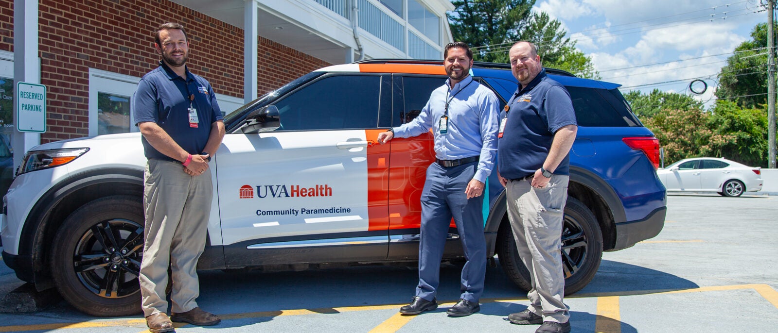 paramedicine program: Gene Tereskerz, Robert D'Eramo, and Patrick Watson