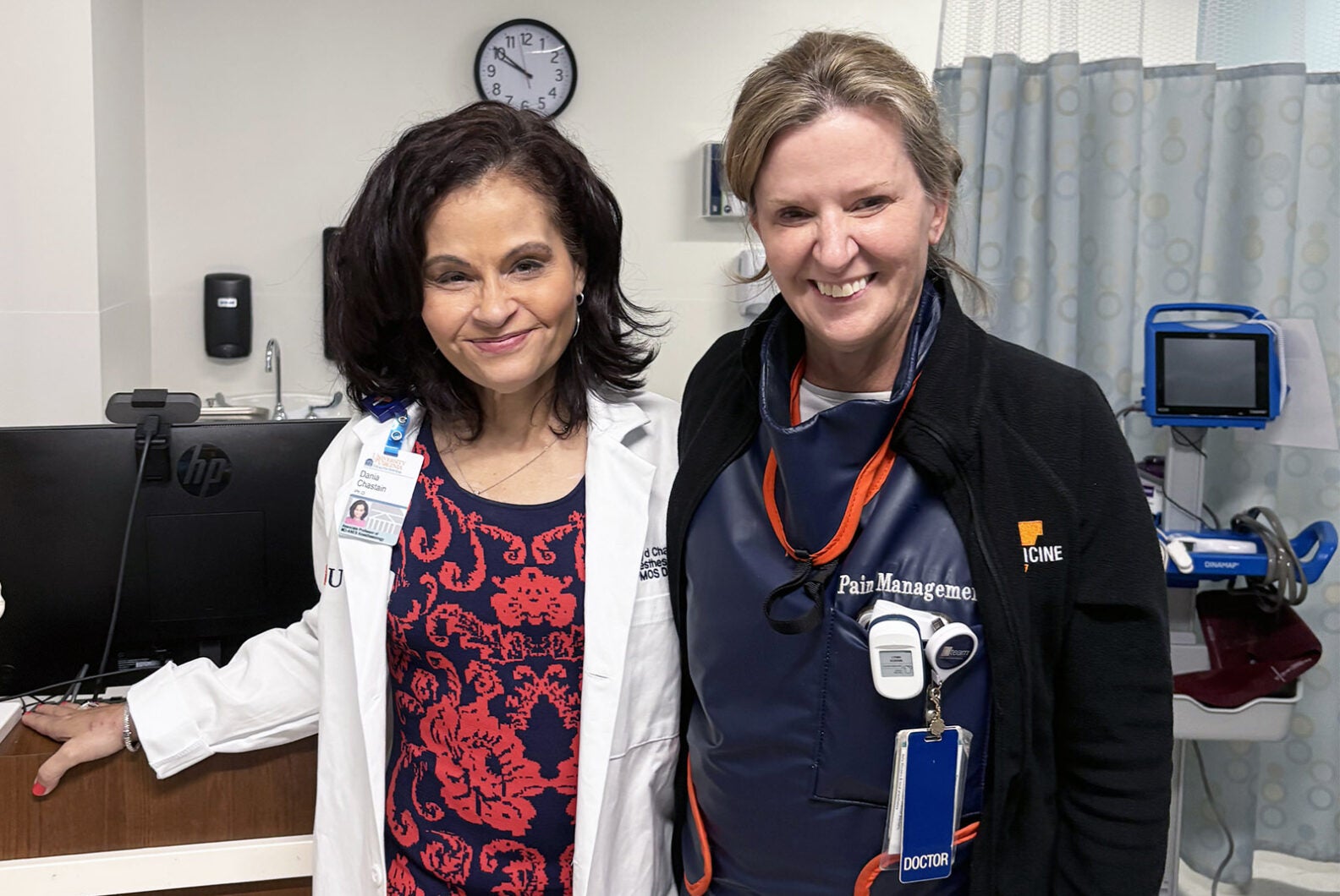 Dania Chastain, PhD, UVA School of Medicine_Lynn Kohan, MD, UVA Health Pain Management
