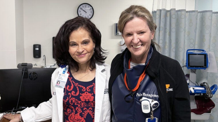 Dania Chastain, PhD, UVA School of Medicine_Lynn Kohan, MD, UVA Health Pain Management