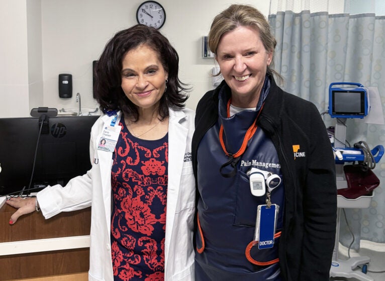 Dania Chastain, PhD, UVA School of Medicine_Lynn Kohan, MD, UVA Health Pain Management