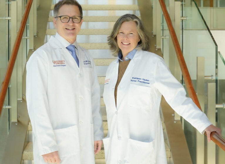 Todd Bauer, MD_Kathleen Haden, RN_UVA Health