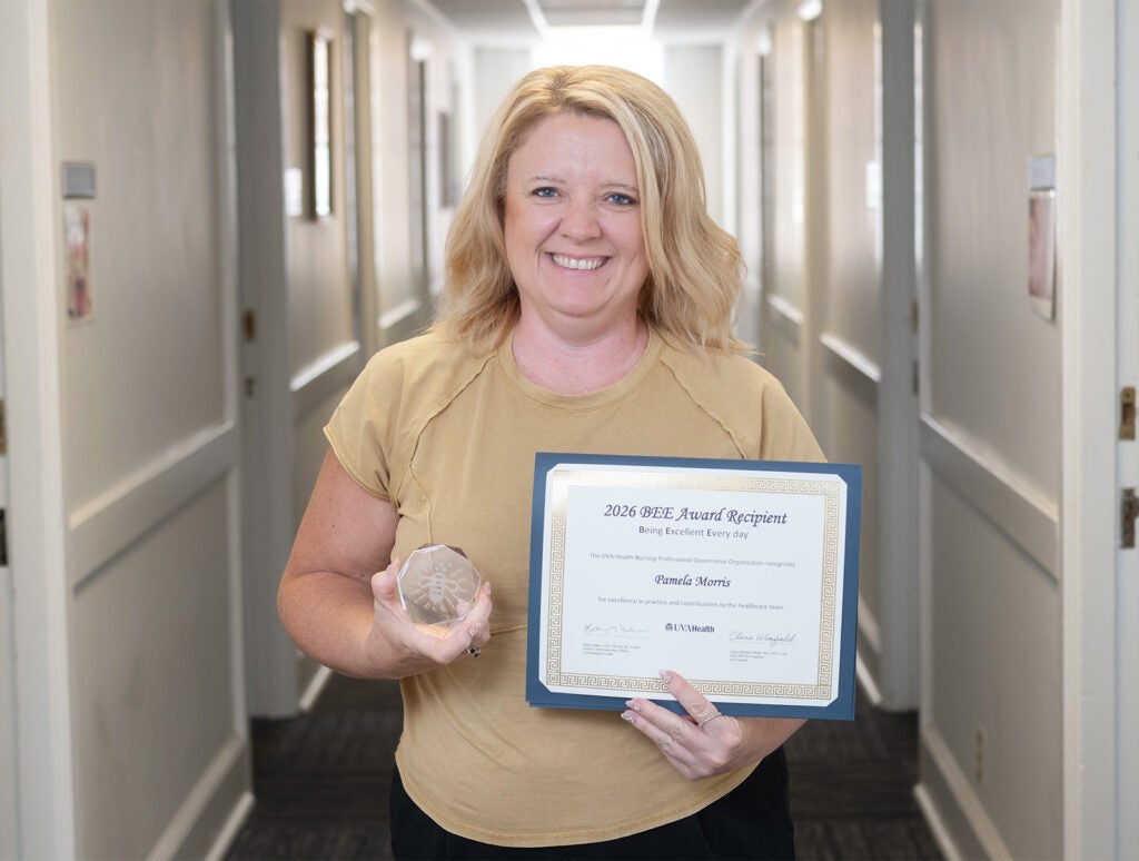 UVA-Health_BEE_Award_Pam_Morris