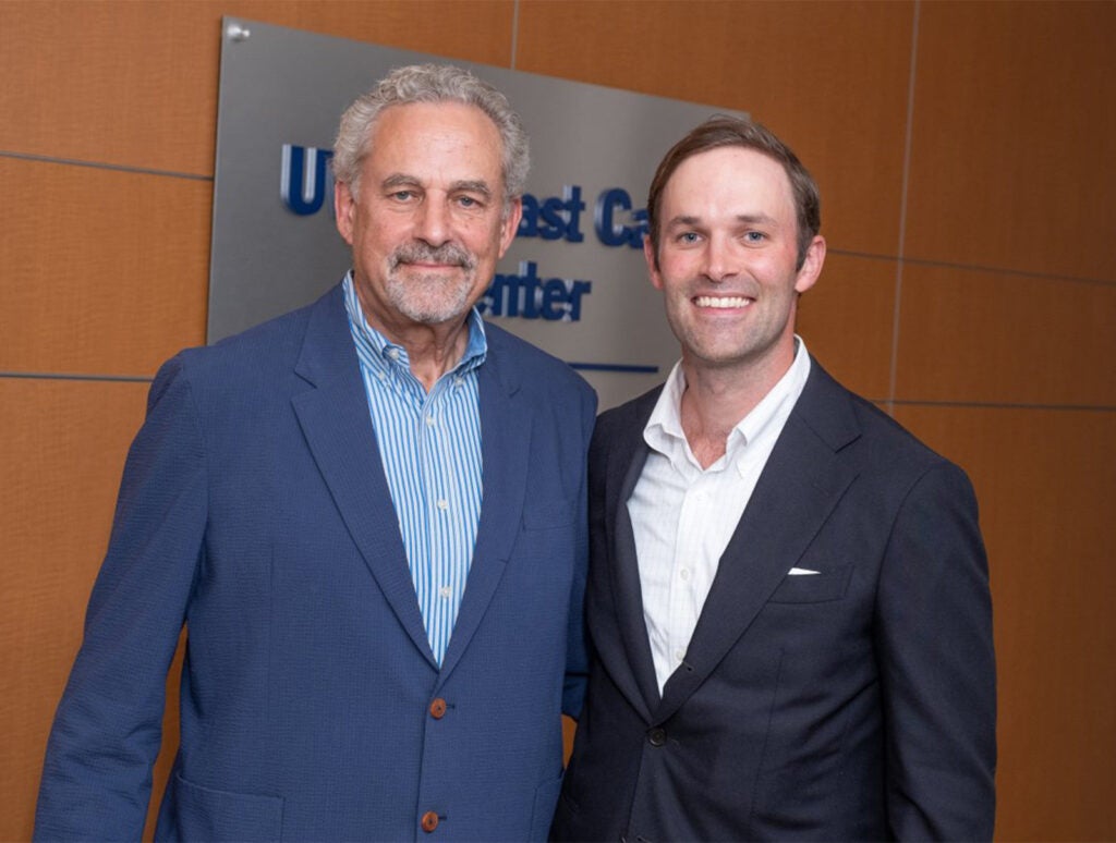 UVA_Comprehensive_Cancer_Center_Reception_John-Couric-Jr-and-John-Martin-Couric-III