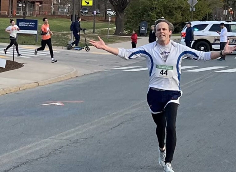 Mark Lepsch, MD_UVA Health_running