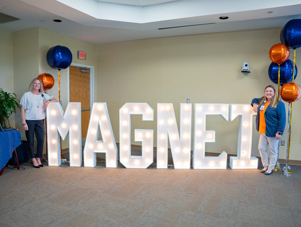 magnet celebration at PWMC
