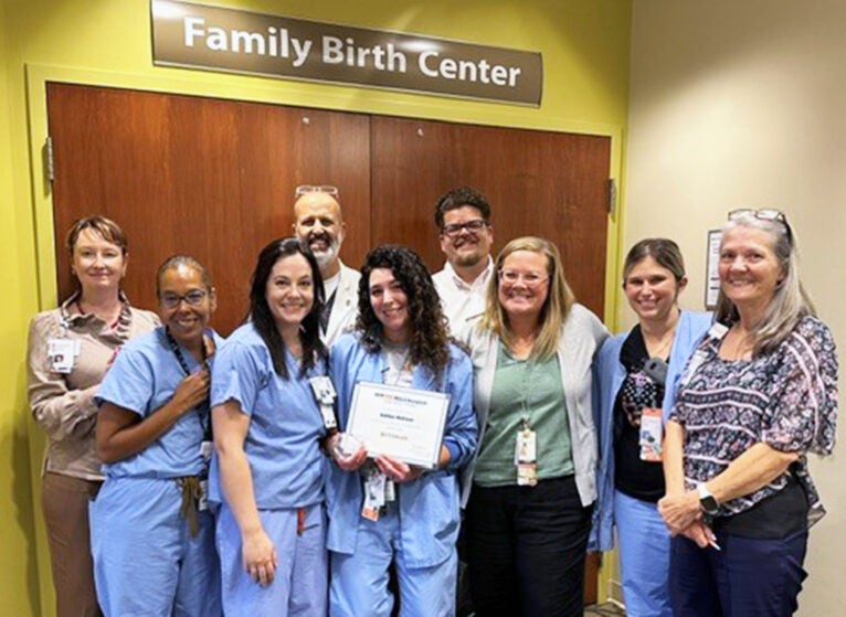 UVACH-BEE-Award_Kaitlyn-McEwen-BEE-Honoree_Culpeper Medical Center