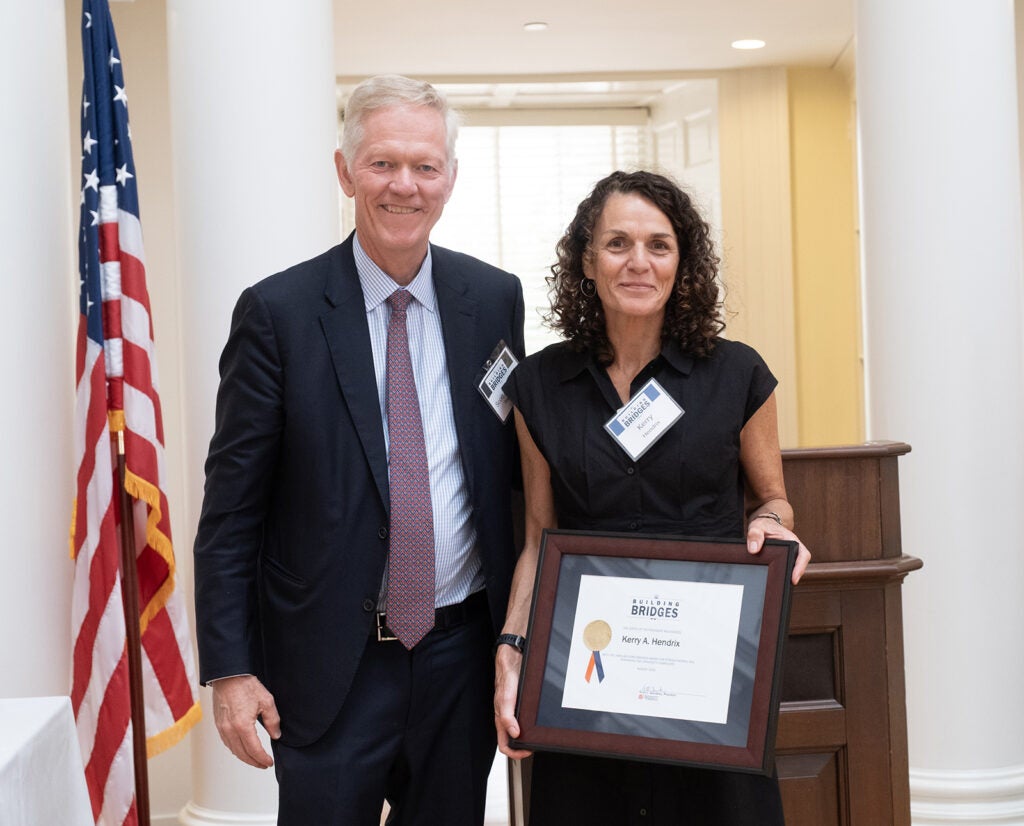 Hoos building bridges awardees