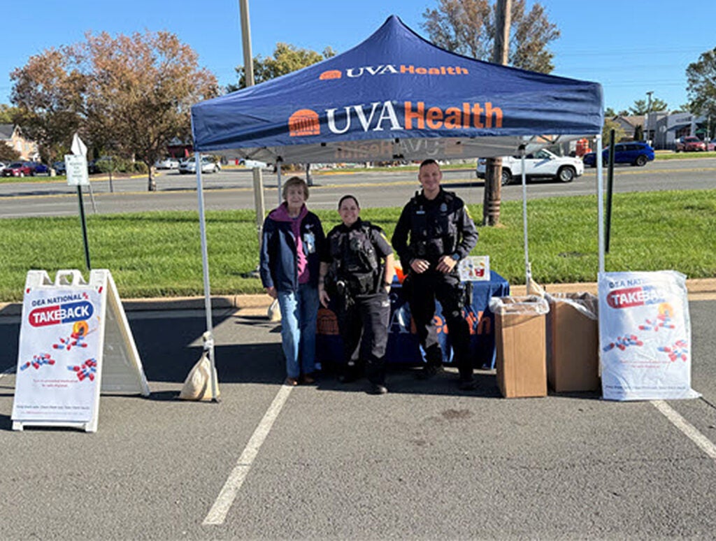 Fall 2026 UVA Community Drug Take Back Day