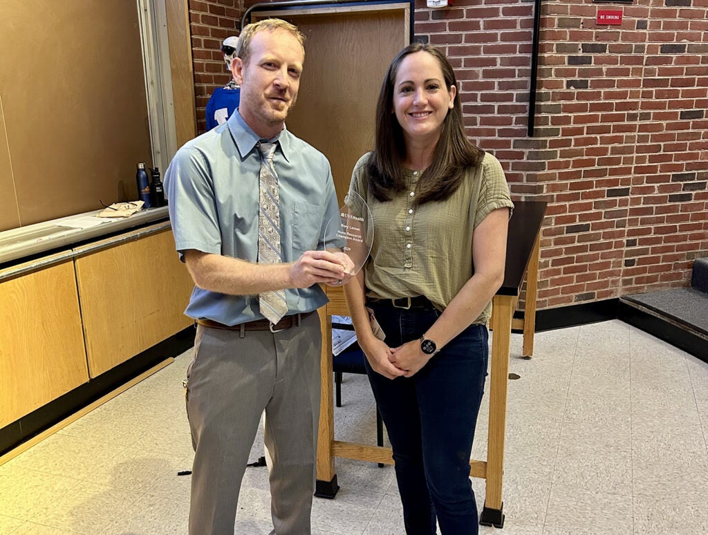 Hoos Research Champion awardee