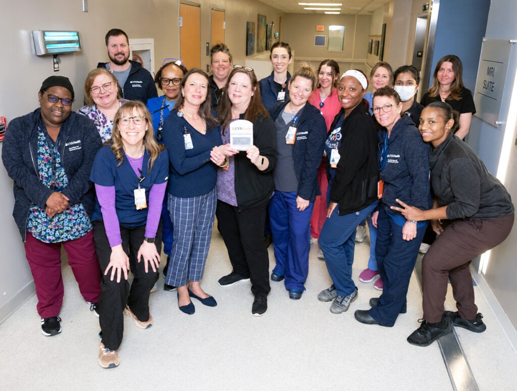 UVA Health Patient Experience Awards_Radiology Ultrasound_February 2026_standard