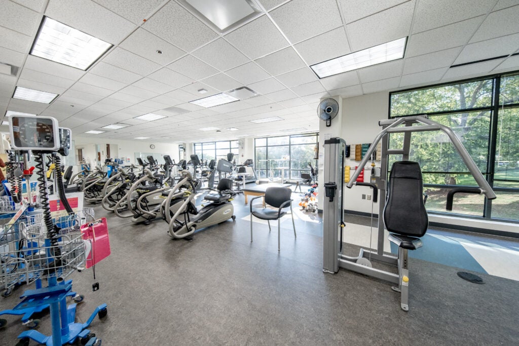 Cardiac and Pulmonary Rehabilitation Program Gym